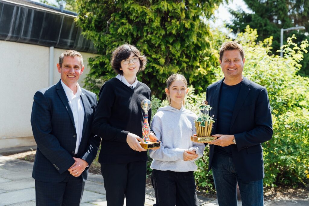 George Clarke crowns Bertha Park and Perth High School students victorious for creative design